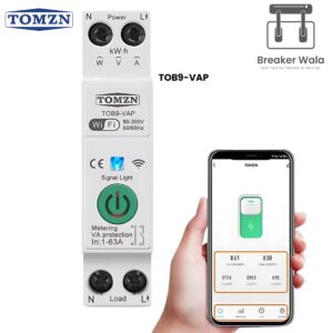 Tomzn 63A WIFI Smart Switch With monitoring and Protection