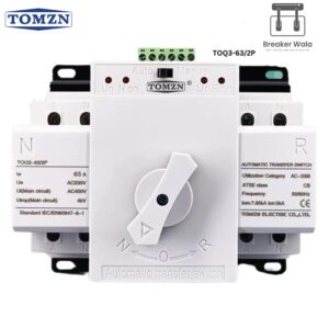 Tomzn ATS SWTICH 2Pole (Auto Transfer Switch)