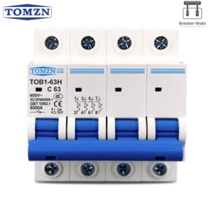 Tomzn 63A MCB Breaker 4Pole