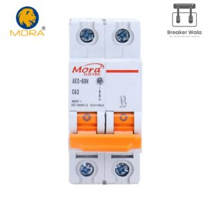 Mora 2P AC MCB Circuit breaker C type 230/400V 63A