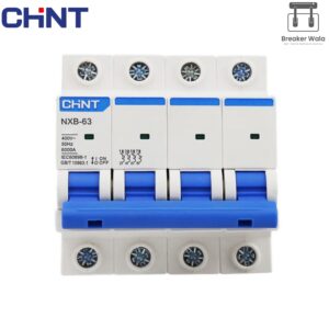 CHINT NXB 4P 3Phase AC MCB Circuit Breaker