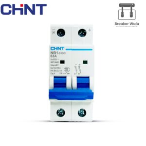 CHINT NB1-63DC 63A 500V DC Miniature Circuit Breaker (MCB)