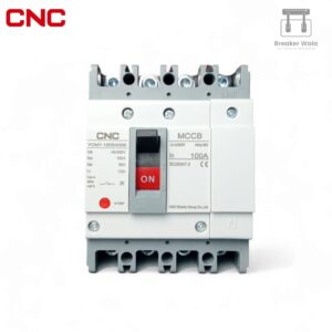 CNC YCM7-125 100A MCCB Three Phase AC Breaker